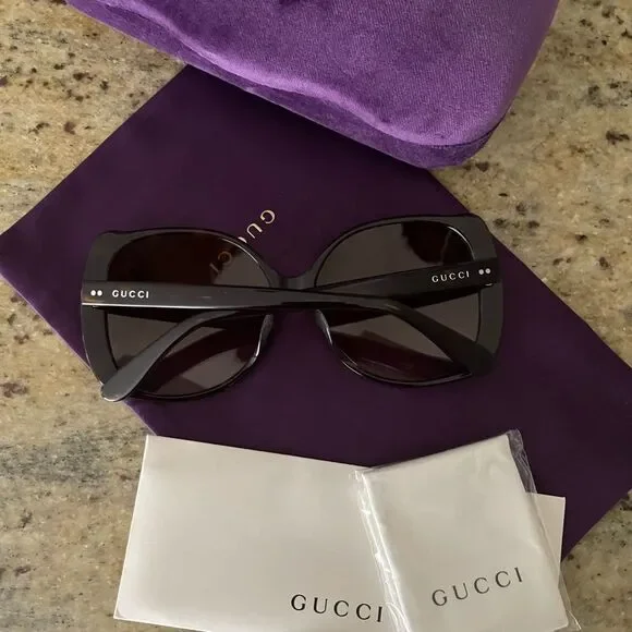 New over size Gucci sunglasses ❤️ - Picture 4 of 7